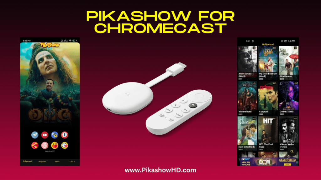 Pikashow For ChromeCast2