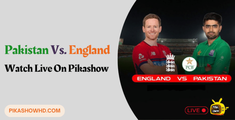 Pakistan vs. England on Pikashow