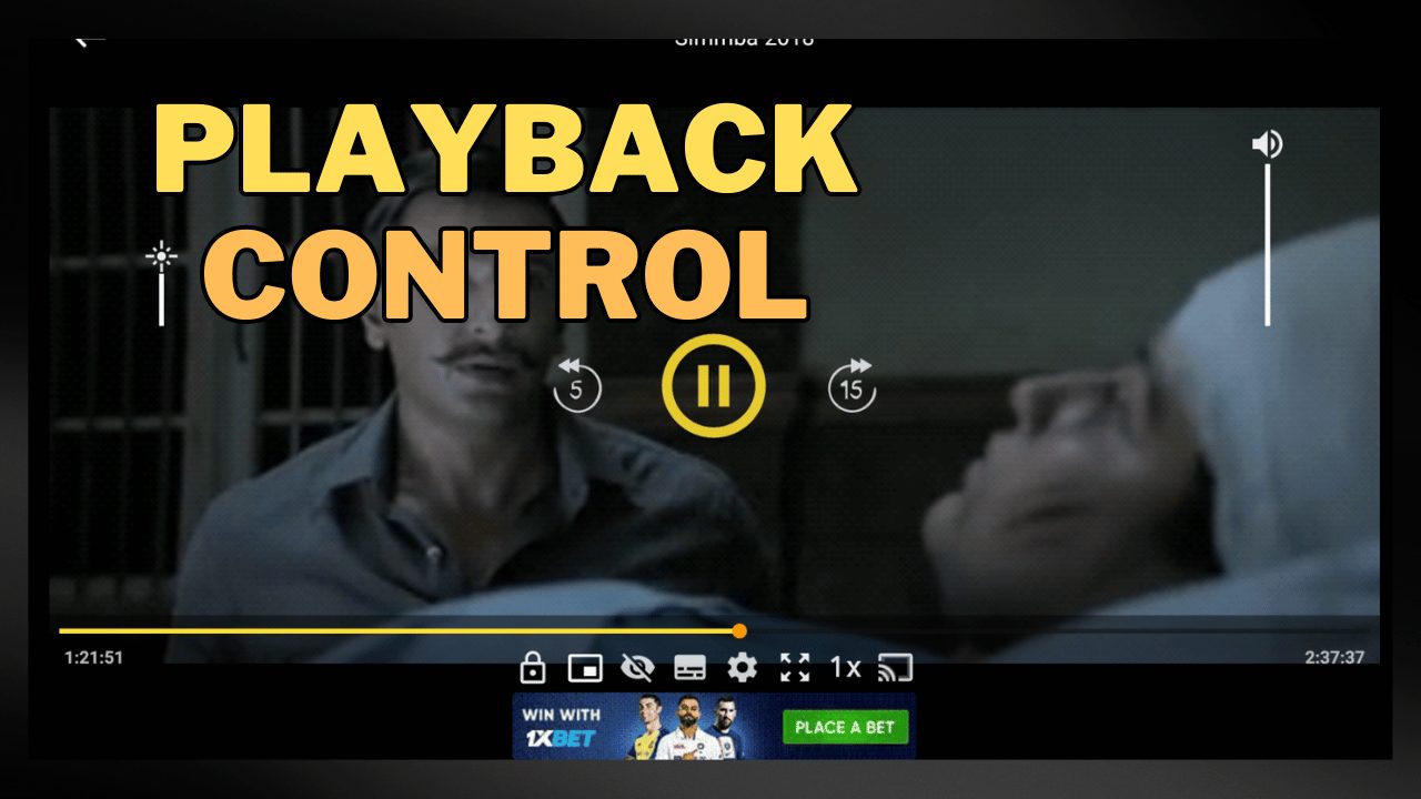Customize Playback Control